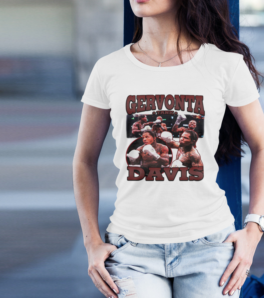 Gervonta Davis Tank Vintage Bootleg Boxing Collage T-Shirt
