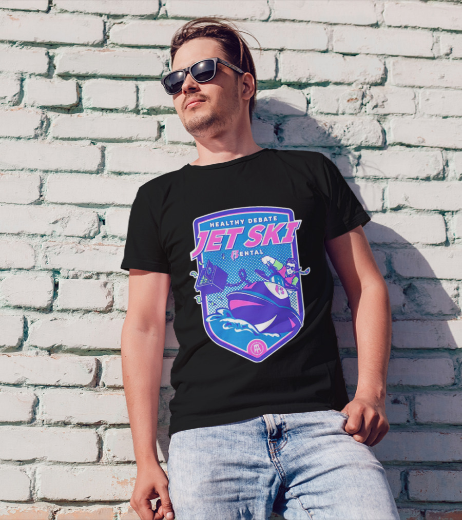 Healthy Debate Jet Ski Rental Fun Adventure T-Shirt