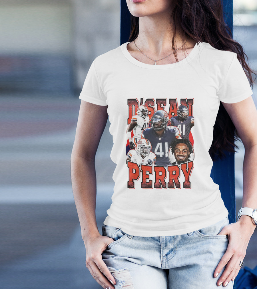 D’Sean Perry Virginia Cavaliers Football Vintage 41 T-Shirt