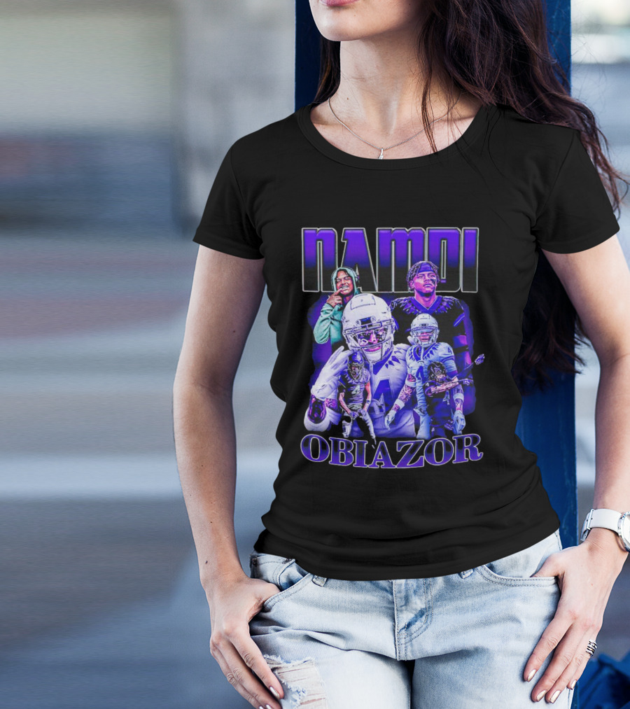 Namdi Obiazor TCU Horned Frogs Football Vintage Collection T-Shirt