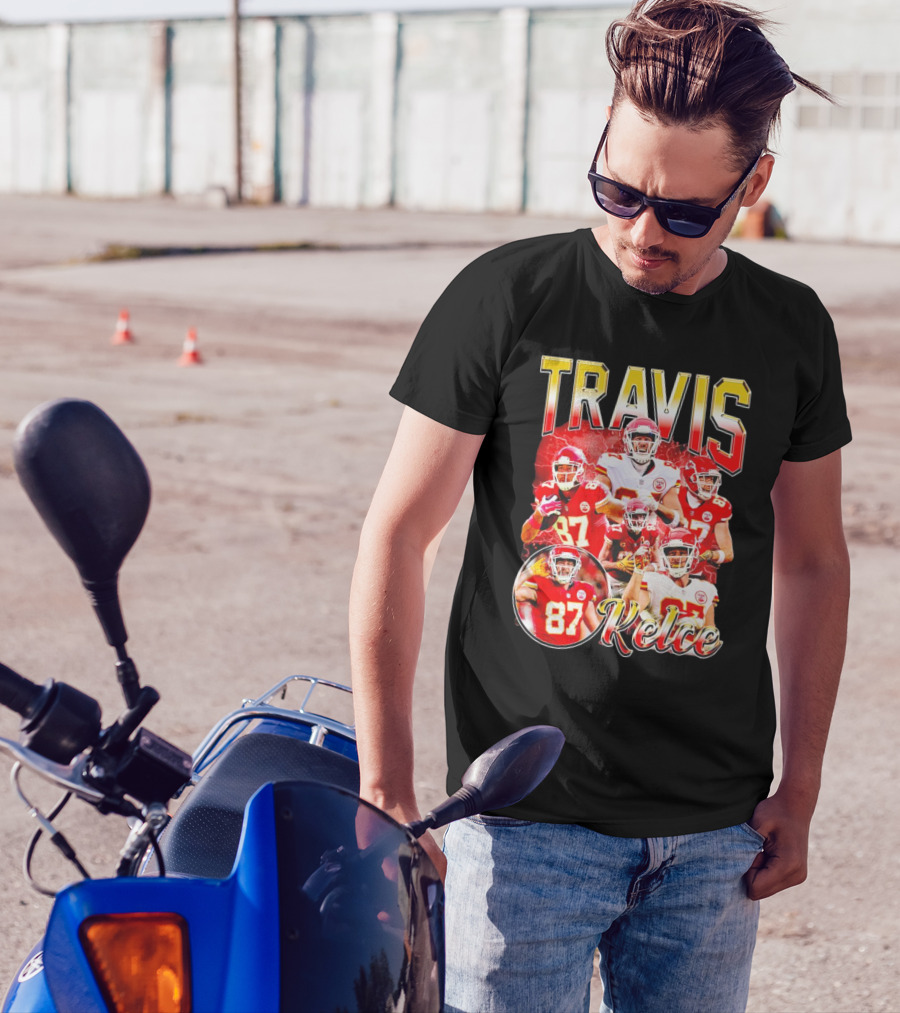 Travis Kelce Kansas City Chiefs Football NFL 87 T-Shirt