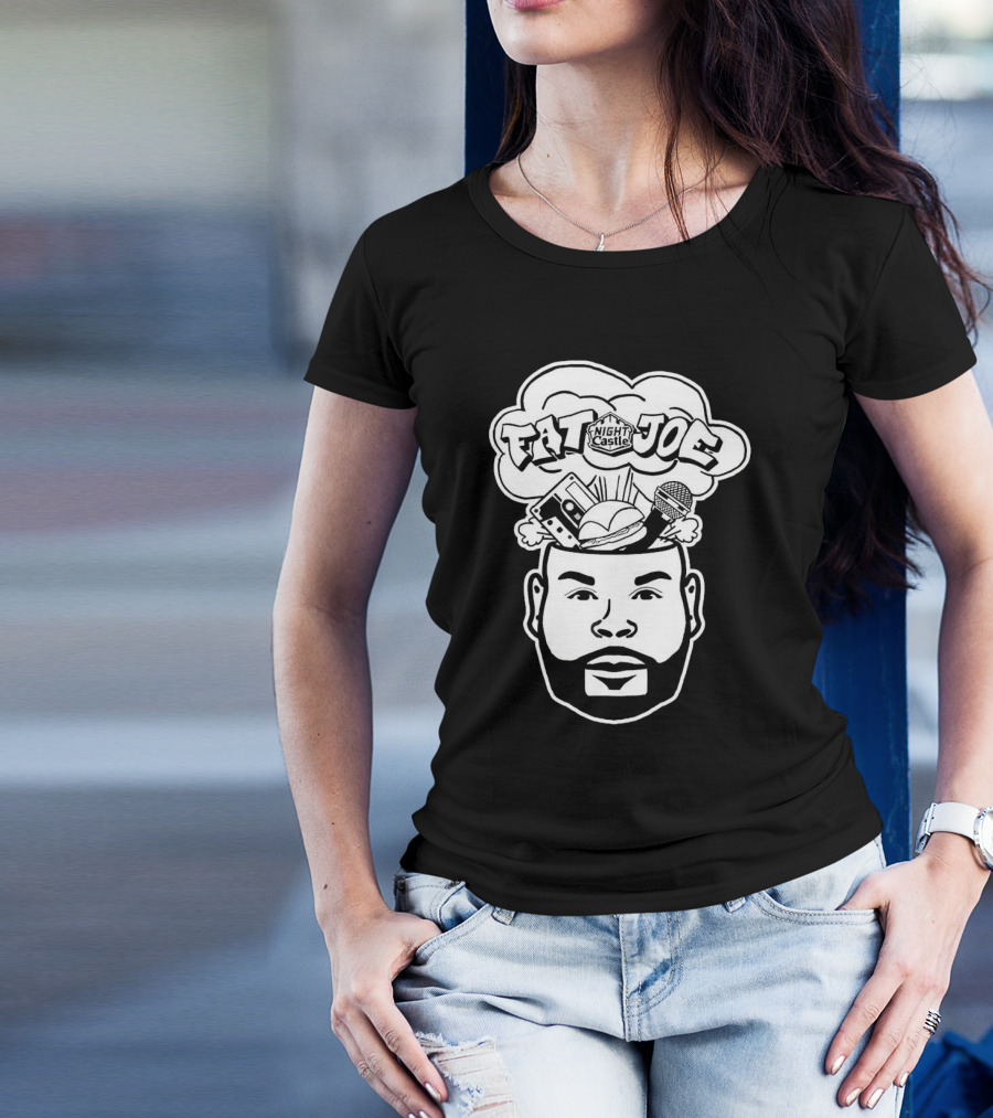 Fat Joe Night Castle Music And Burgers Icons T-Shirt