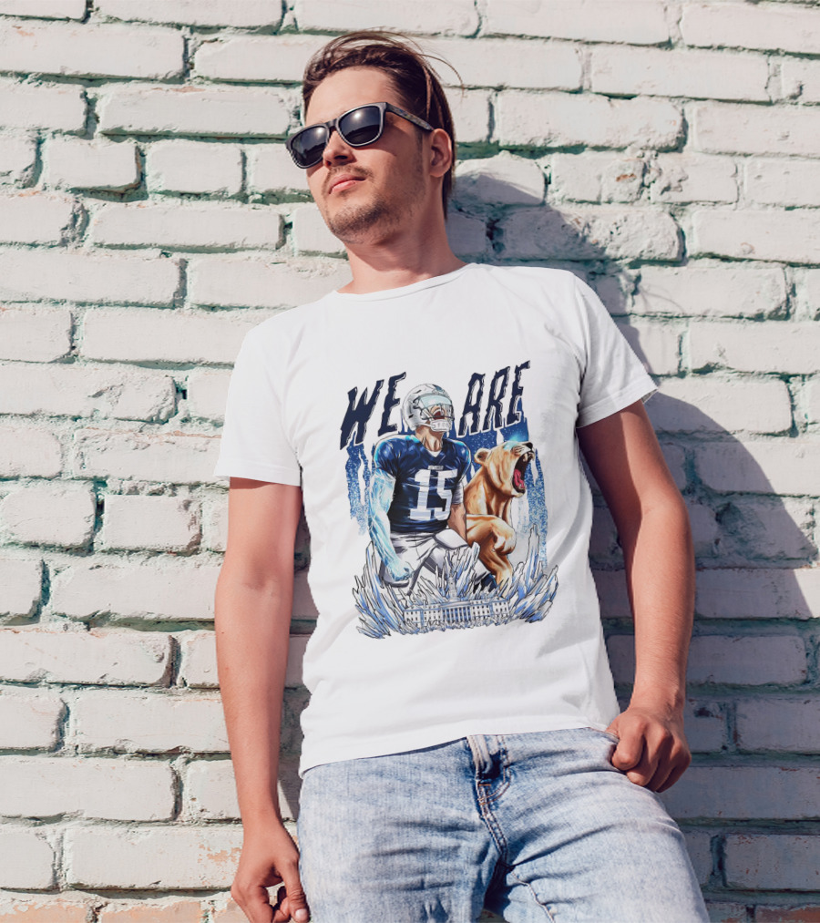 We Are 15 Drew Allar Penn State Nittany Lions Vintage Cartoon T-Shirt