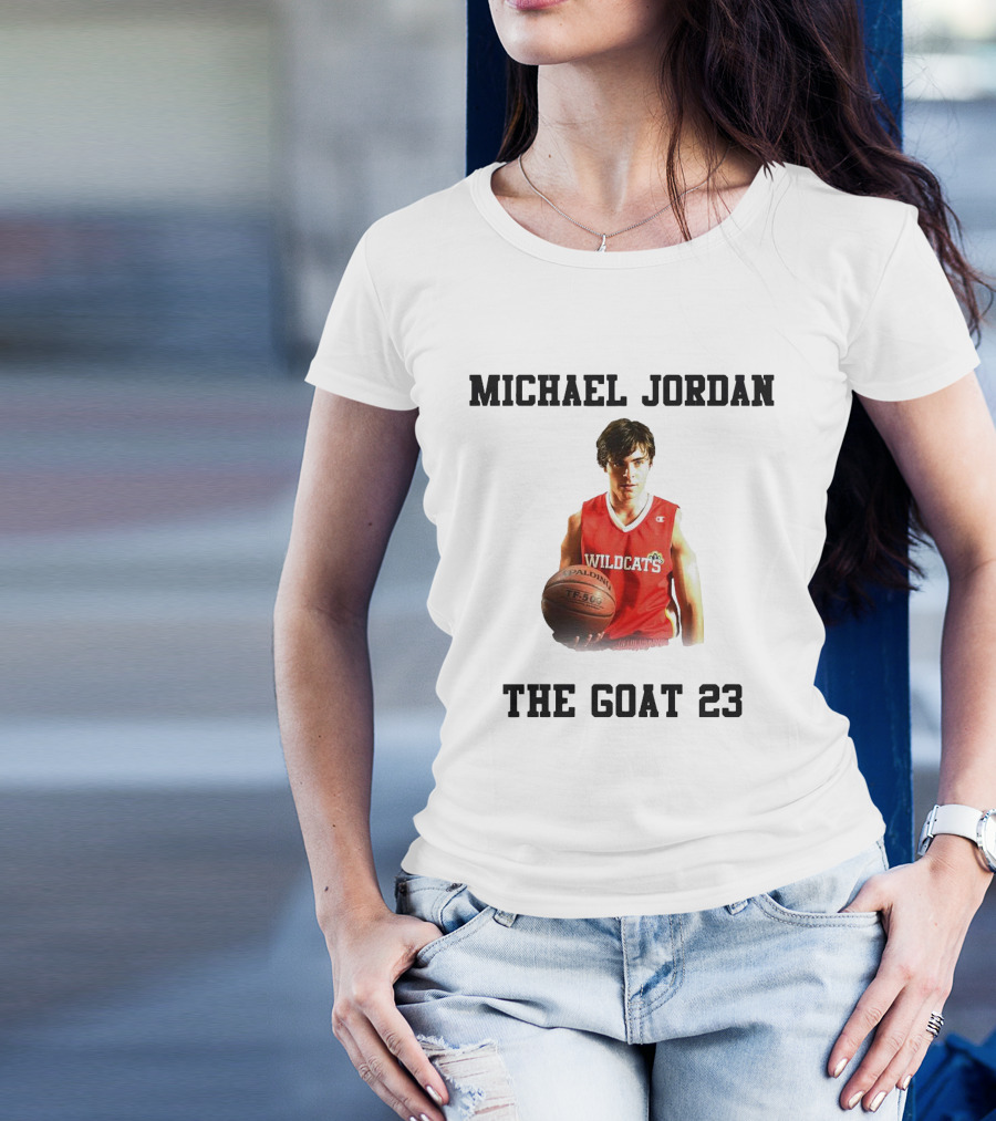 Michael Jordan Wildcats Troy Bolton The Goat 23 T-Shirt