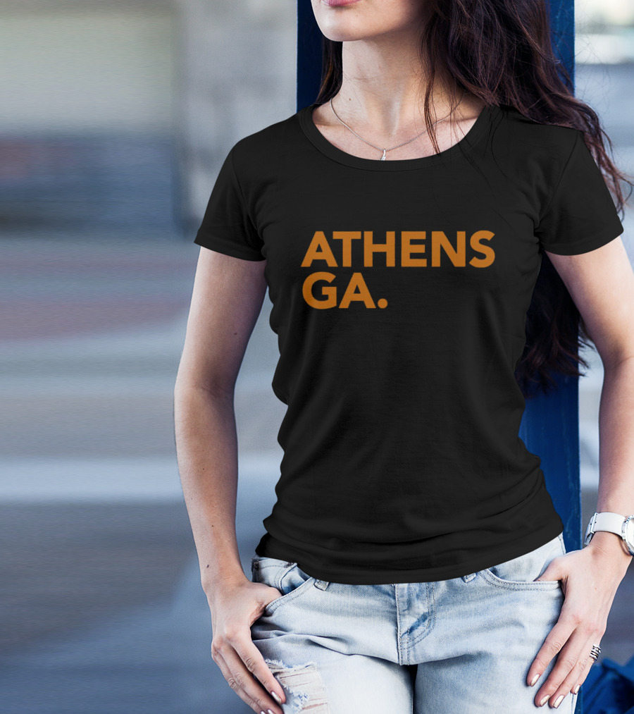 Athens GA Summer City Trucker T-Shirt