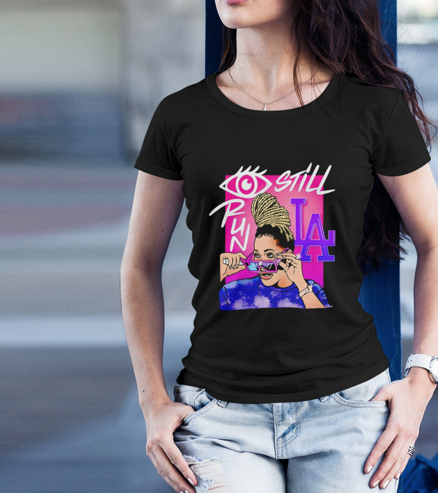 Baddies Still Run LA Cartoon T-Shirt