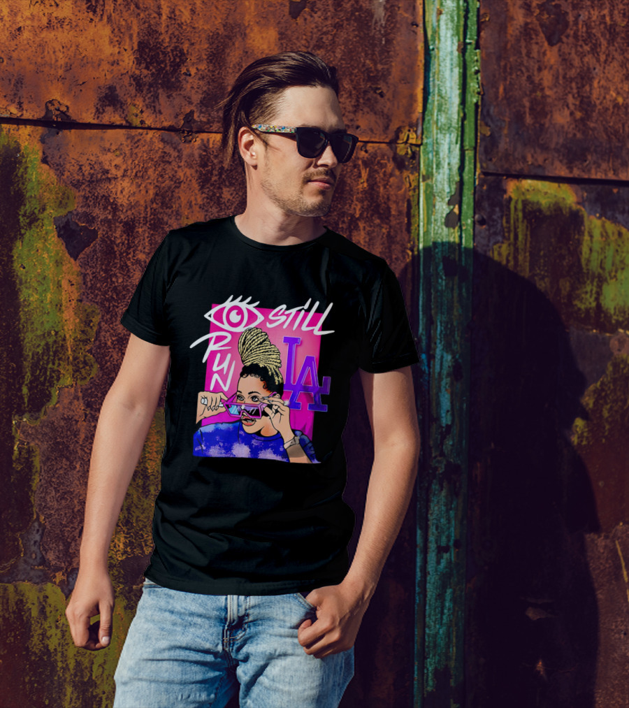 Baddies Still Run LA Cartoon T-Shirt