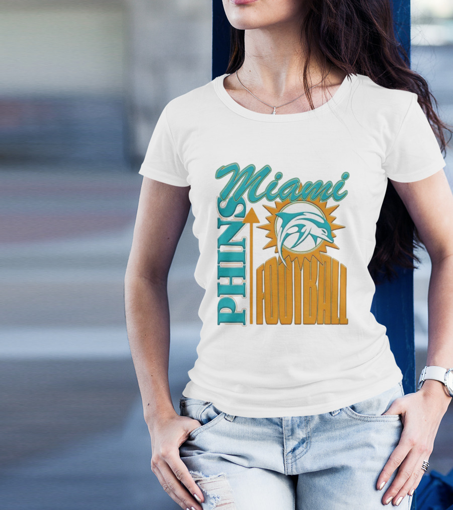 Miami Dolphins Phins Football T-Shirt