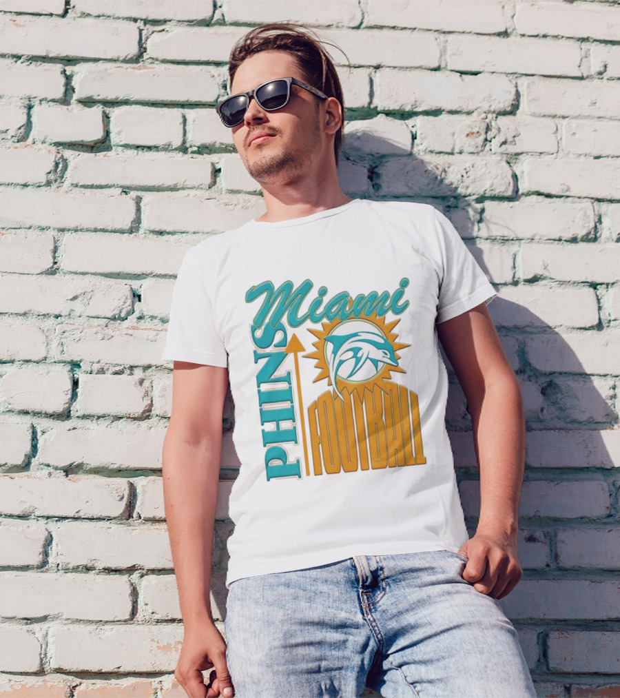 Miami Dolphins Phins Football T-Shirt
