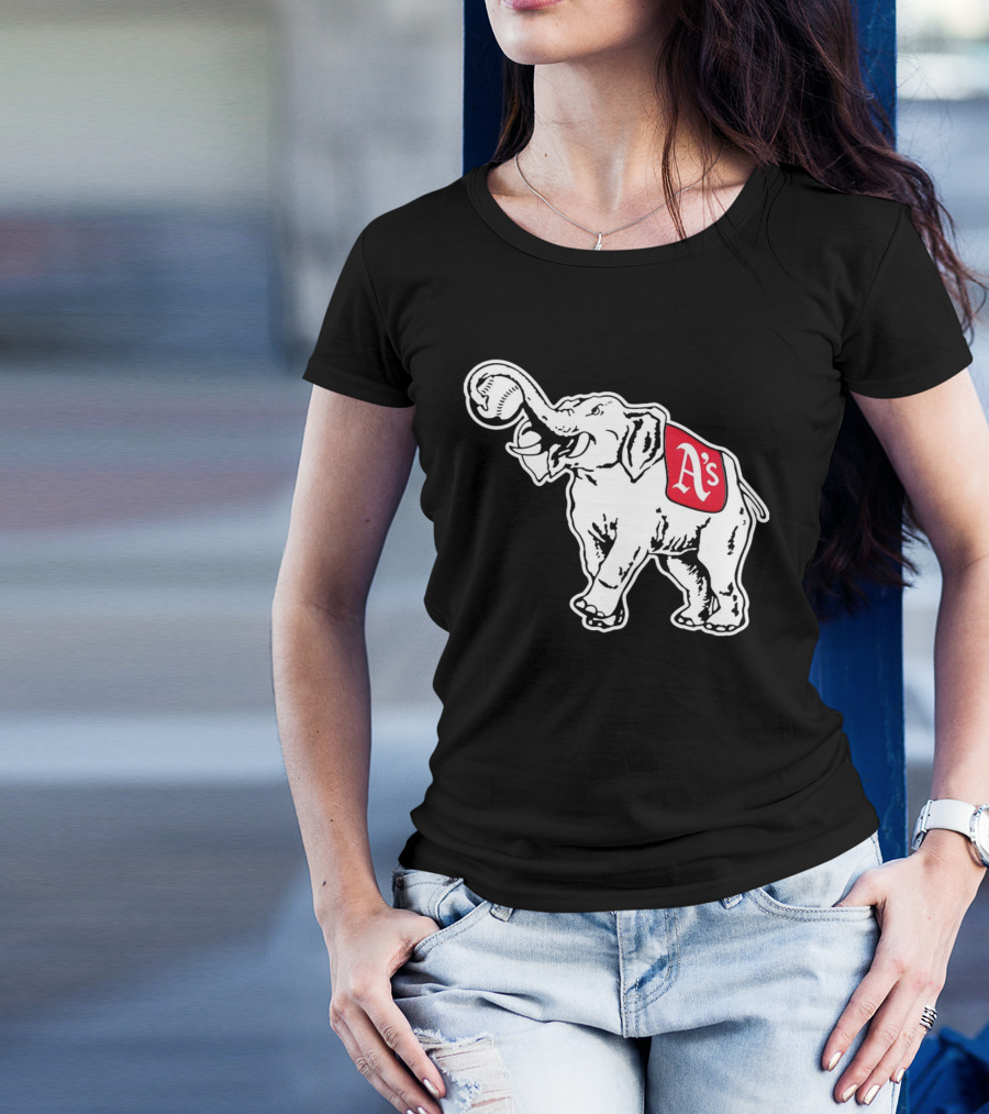 Philadelphia Athletics A's Elephant T-Shirt