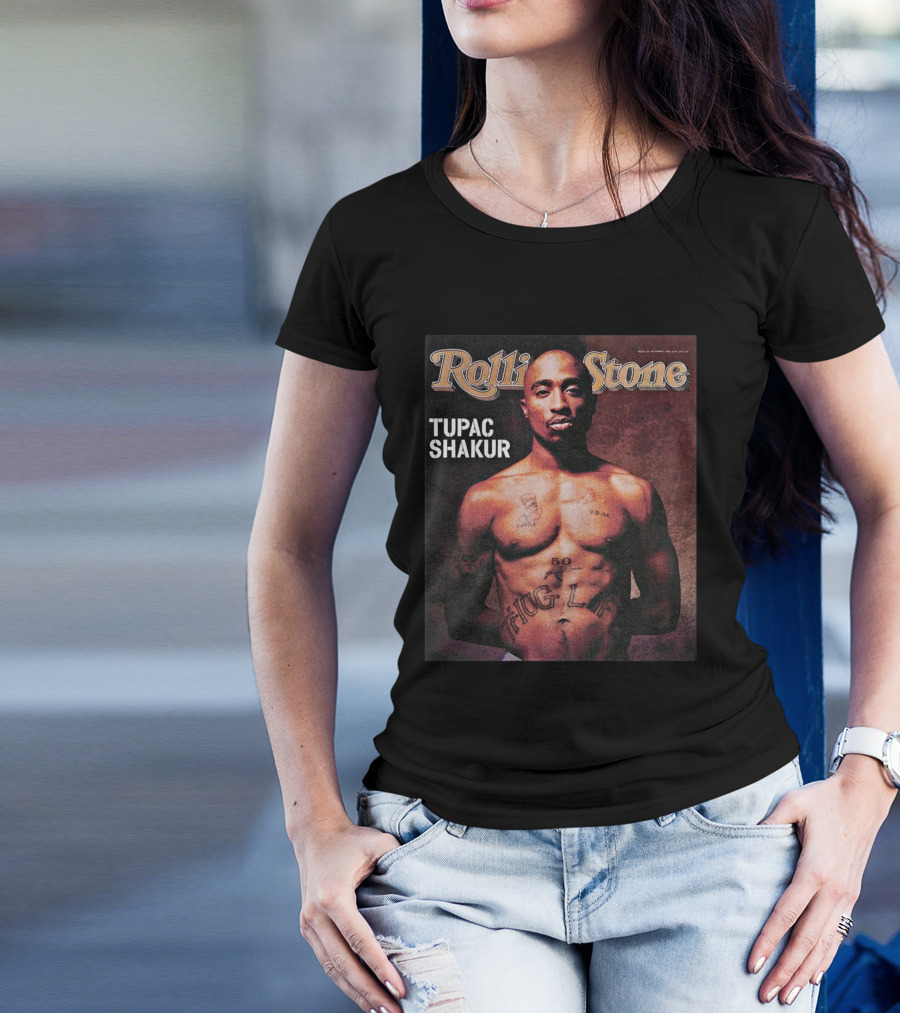 Rolling Stone Tupac Shakur Cover T-Shirt