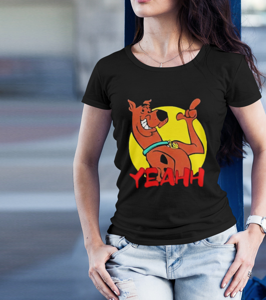 Scooby Yeahh Cartoon Iconic Pose T-Shirt