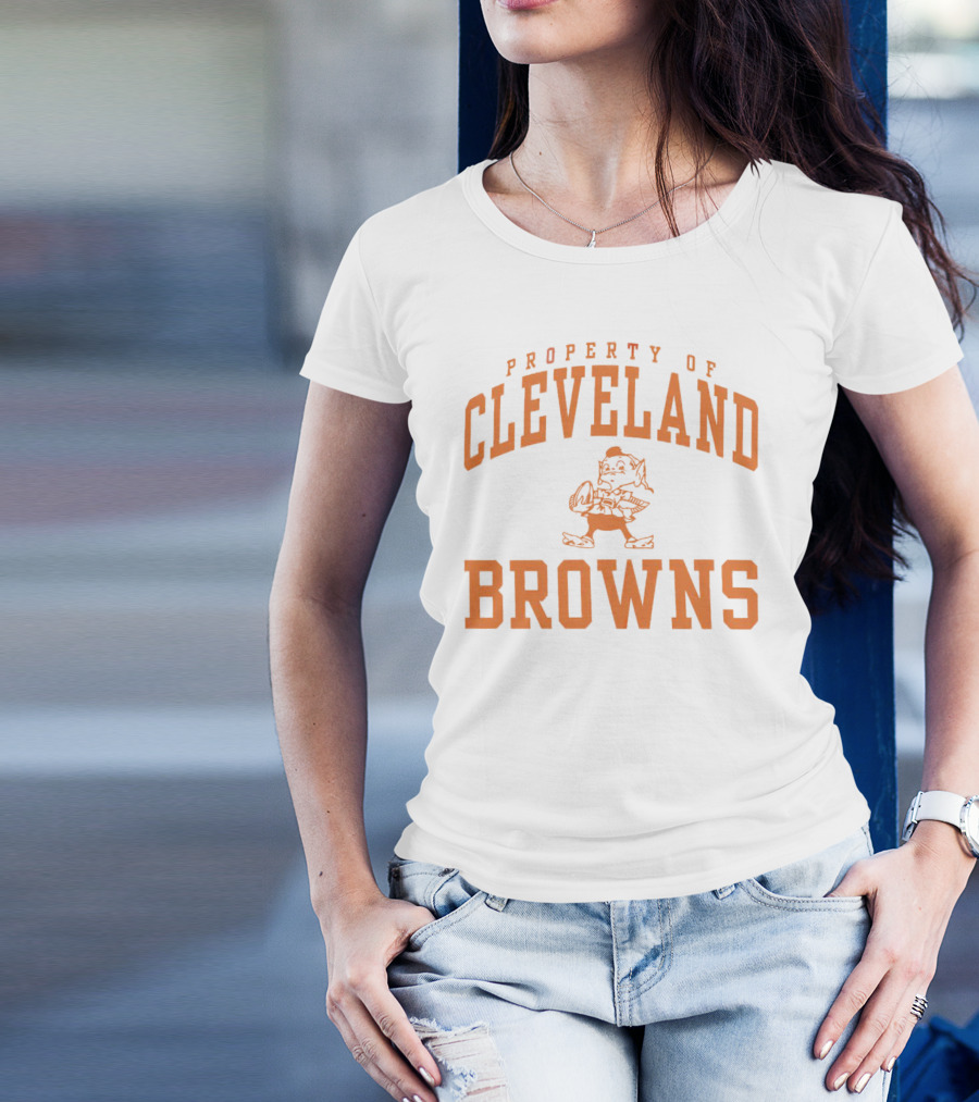 Property Of Cleveland Browns Football Mascot Classic T-Shirt