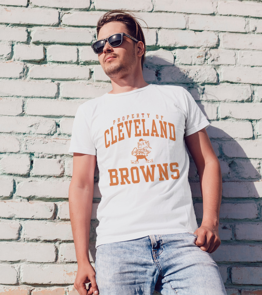 Property Of Cleveland Browns Football Mascot Classic T-Shirt