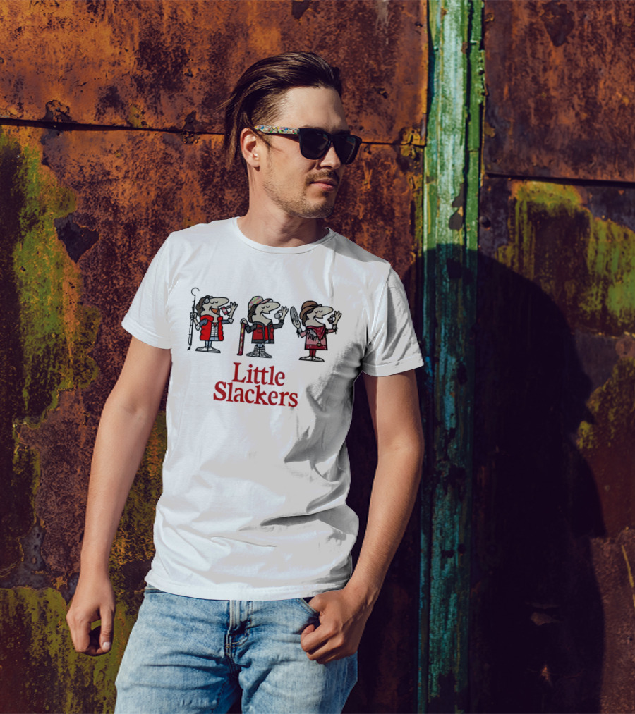 Little Slackers Cartoon Trio Adventure T-Shirt