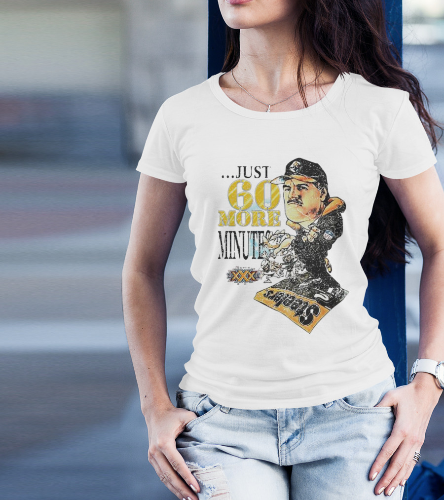 Pittsburgh Steelers Just 60 More Minutes Steelers Coach T-Shirt