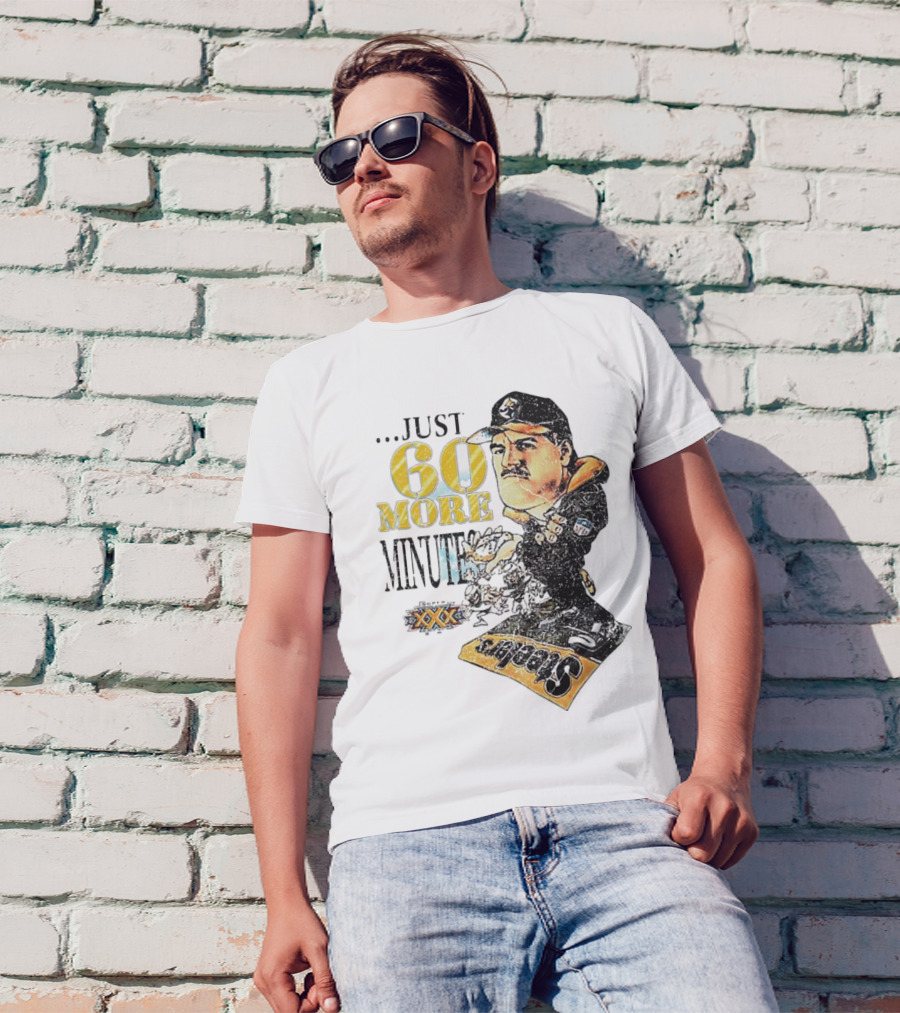 Pittsburgh Steelers Just 60 More Minutes Steelers Coach T-Shirt