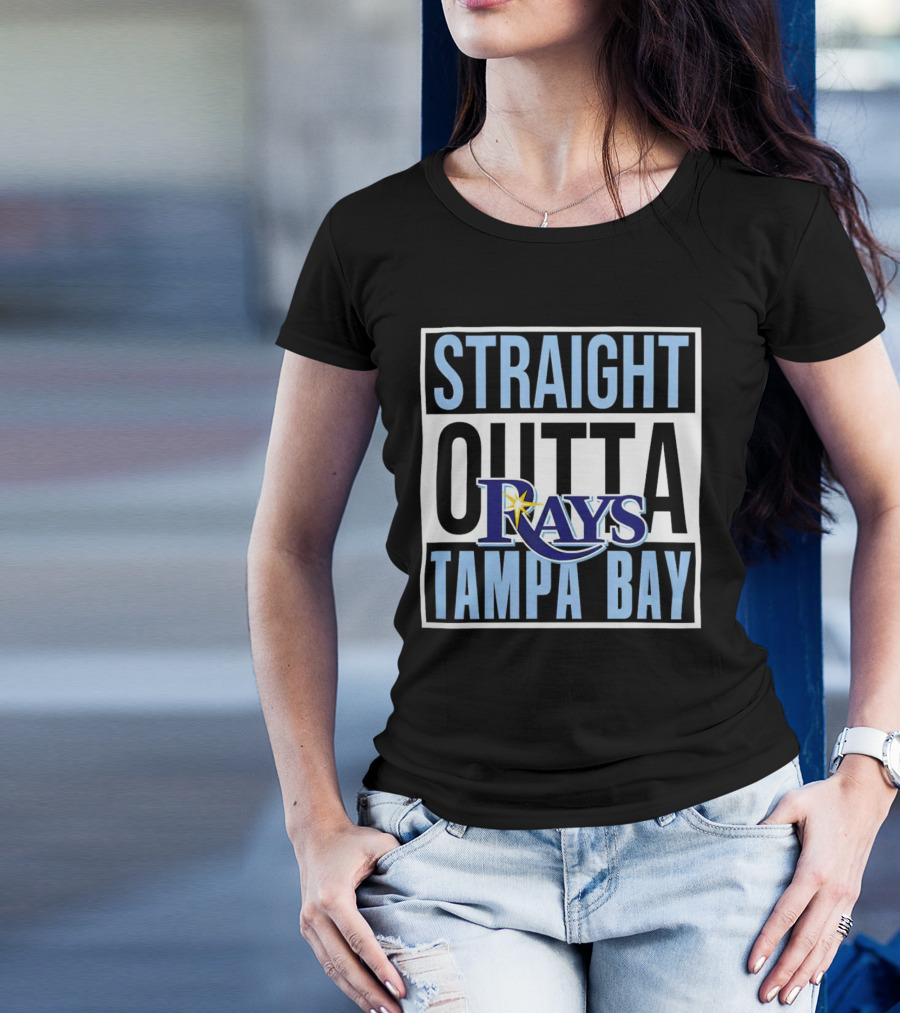Straight Outta Tampa Bay Rays MLB T-Shirt