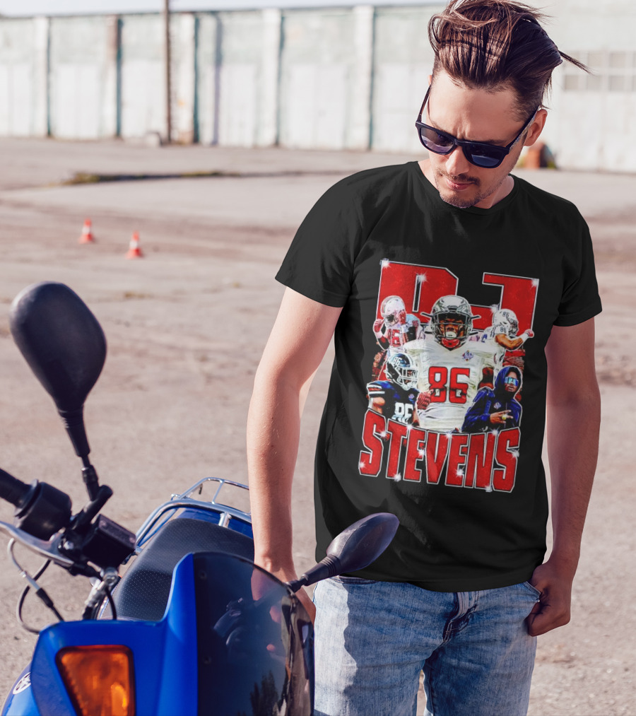 DJ Stevens 86 Football Vintage Jackson State Tigers T-Shirt