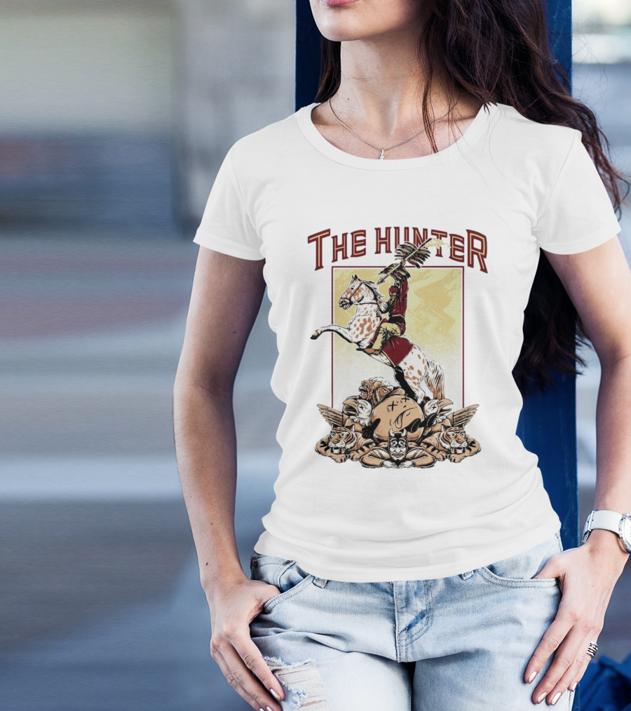 Florida State Seminoles The Hunter Spear Football T-Shirt