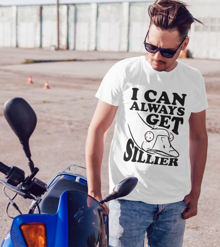 I Can Always Get Sillier Silly Frog With Red Eyes T-Shirt