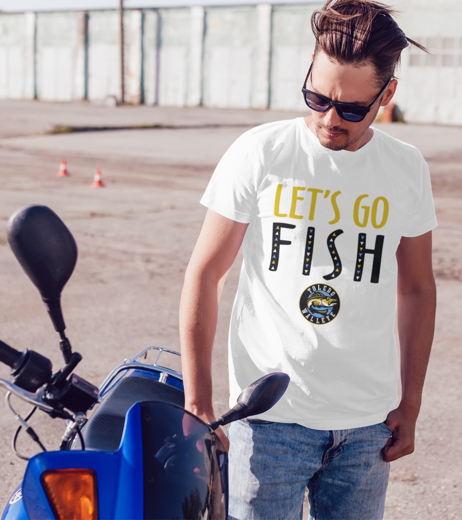 Toledo Walleye Let's Go Fish Hockey T-Shirt