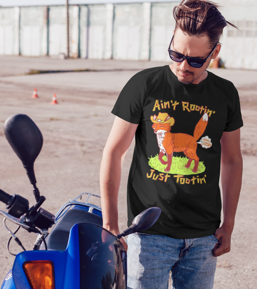 Howdy Fartner Fox Ain't Rootin' Just Tootin' T-Shirt