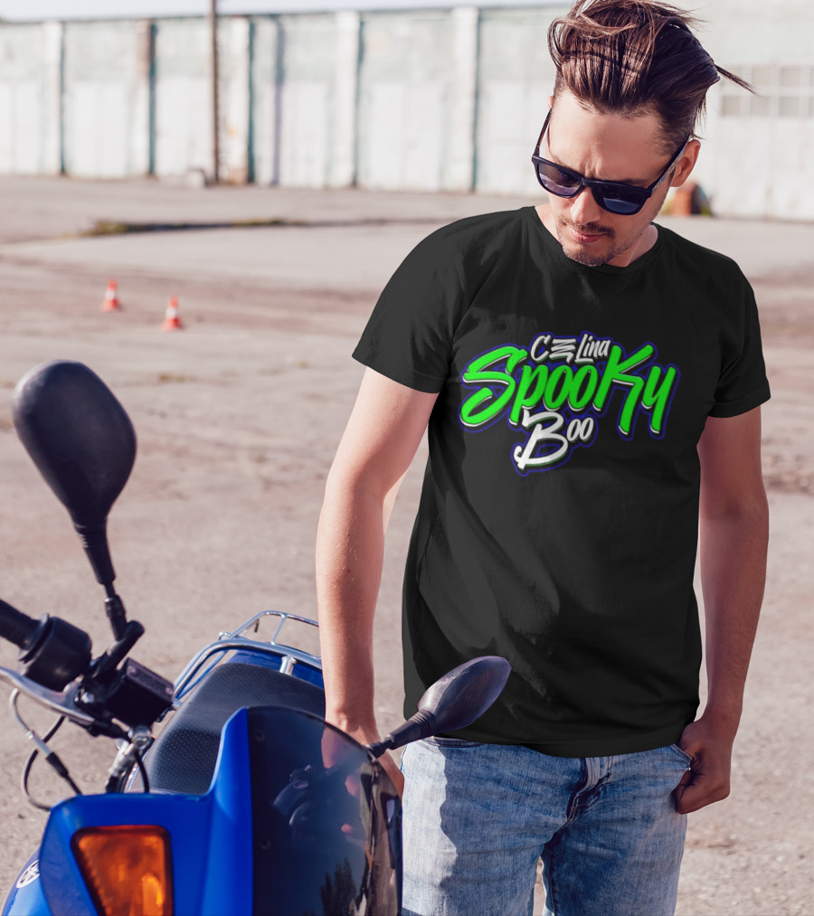Celina Spooky Boo Halloween Merchandise T-Shirt