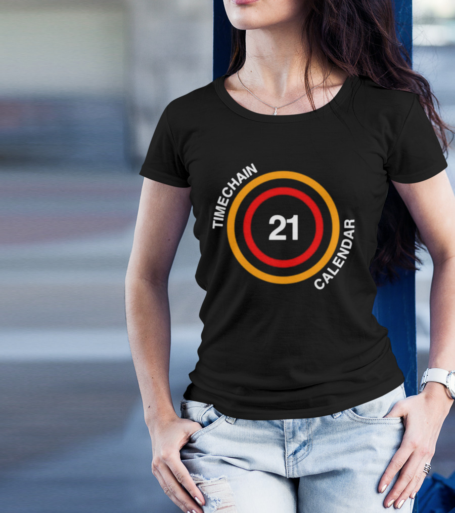 Timechain Calendar 21 T-Shirt