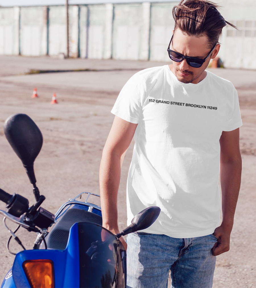 152 Grand Street Brooklyn 11249 Black T-Shirt