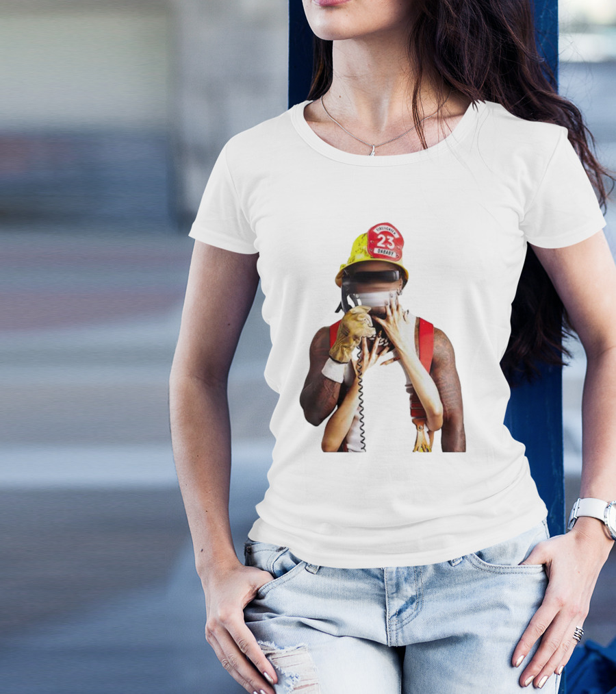 Call Da Fireman 23 DaBaby Firefighter Concept T-Shirt