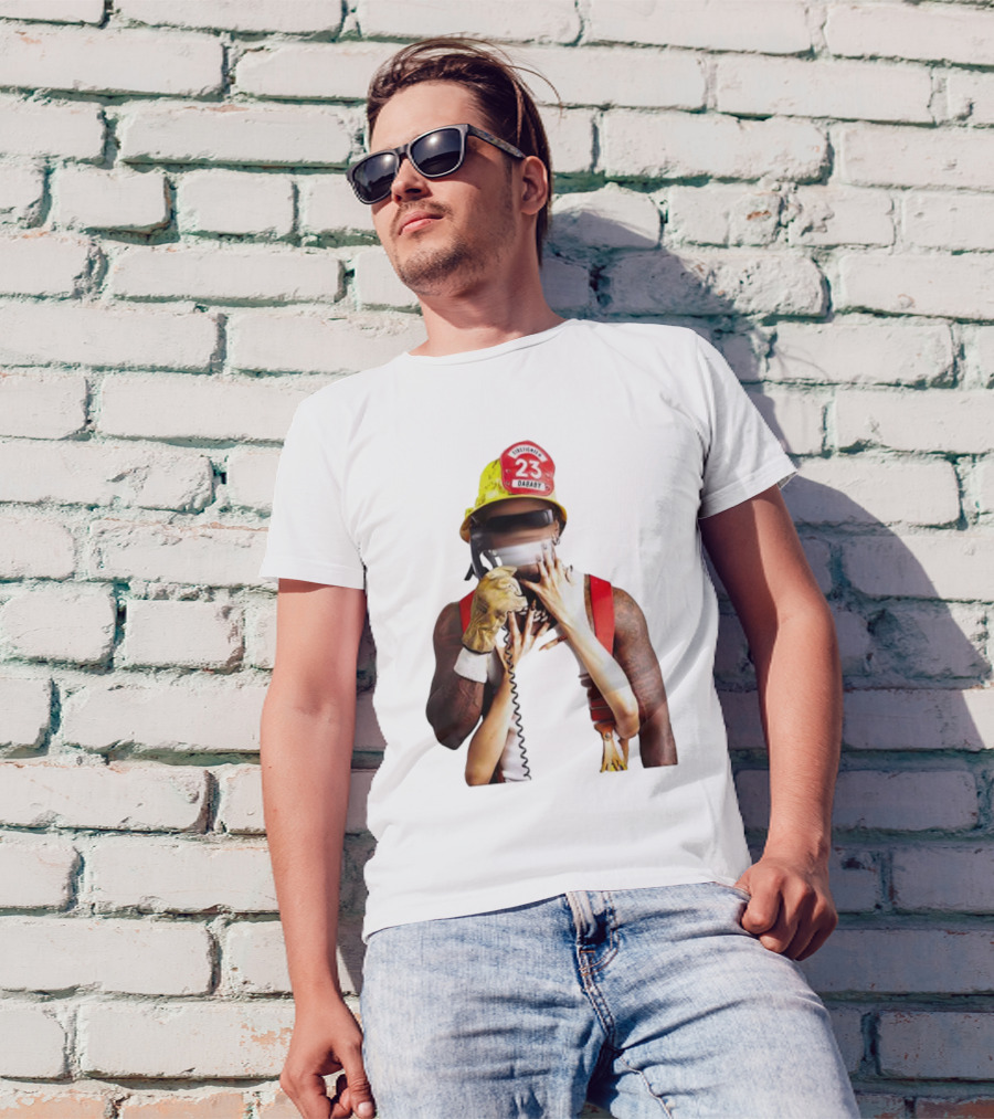 Call Da Fireman 23 DaBaby Firefighter Concept T-Shirt