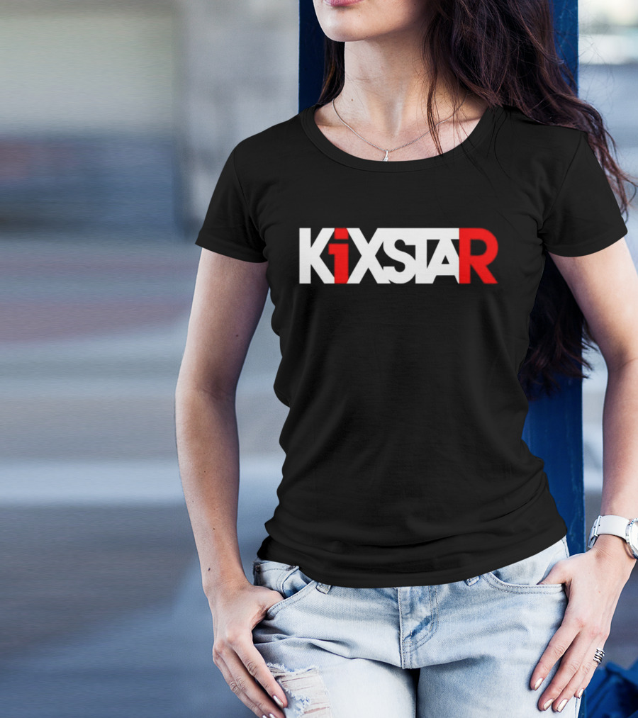 Kixstar Gaming Inspired Red And White T-Shirt