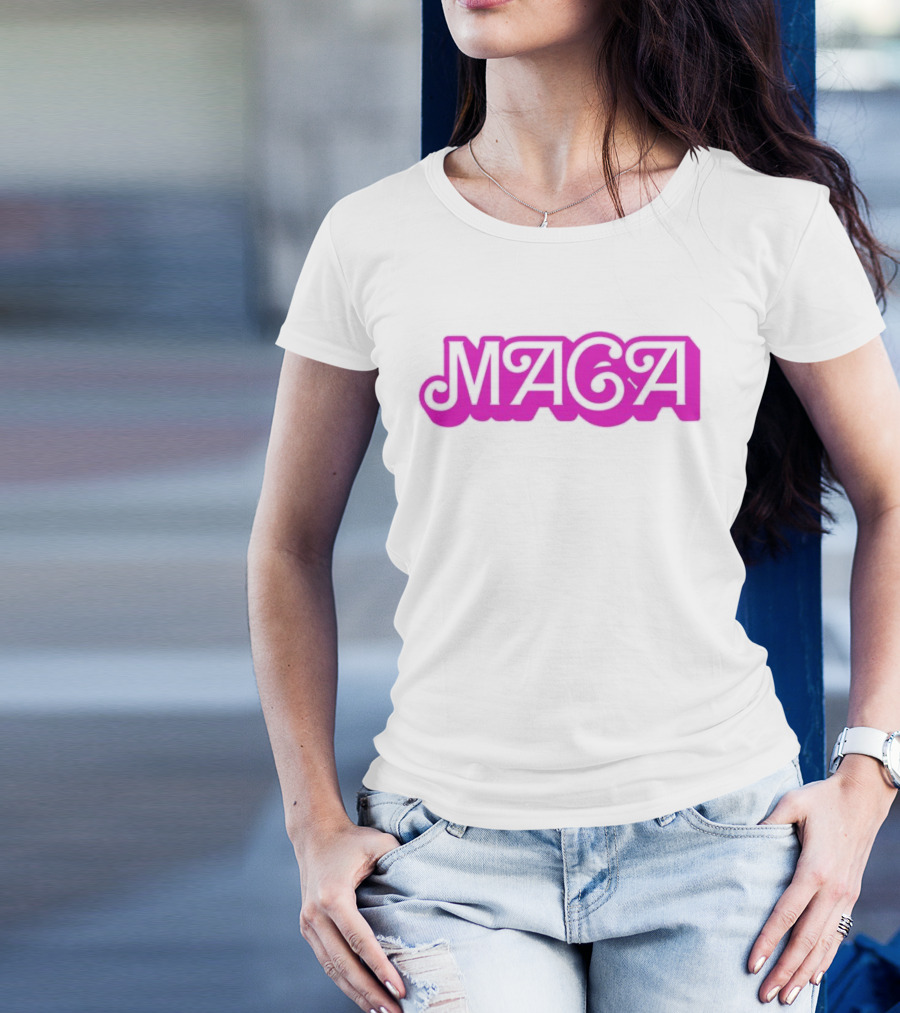 MAGA Barbie Retro Pink T-Shirt