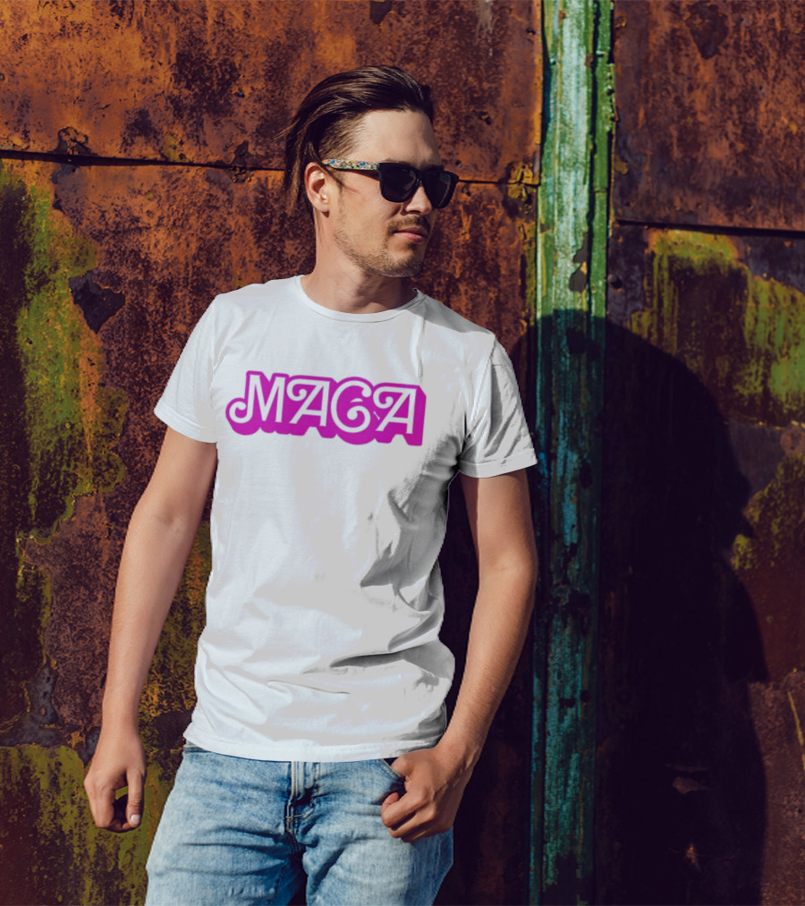 MAGA Barbie Retro Pink T-Shirt