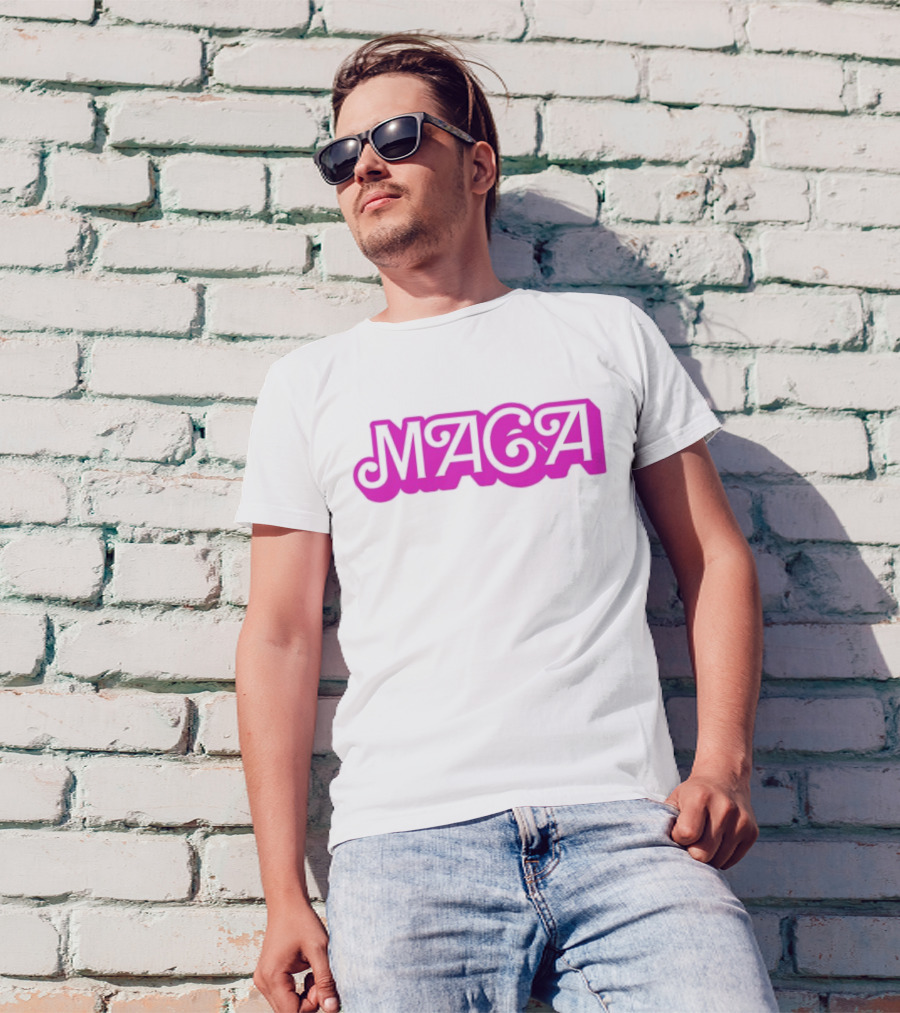 MAGA Barbie Retro Pink T-Shirt