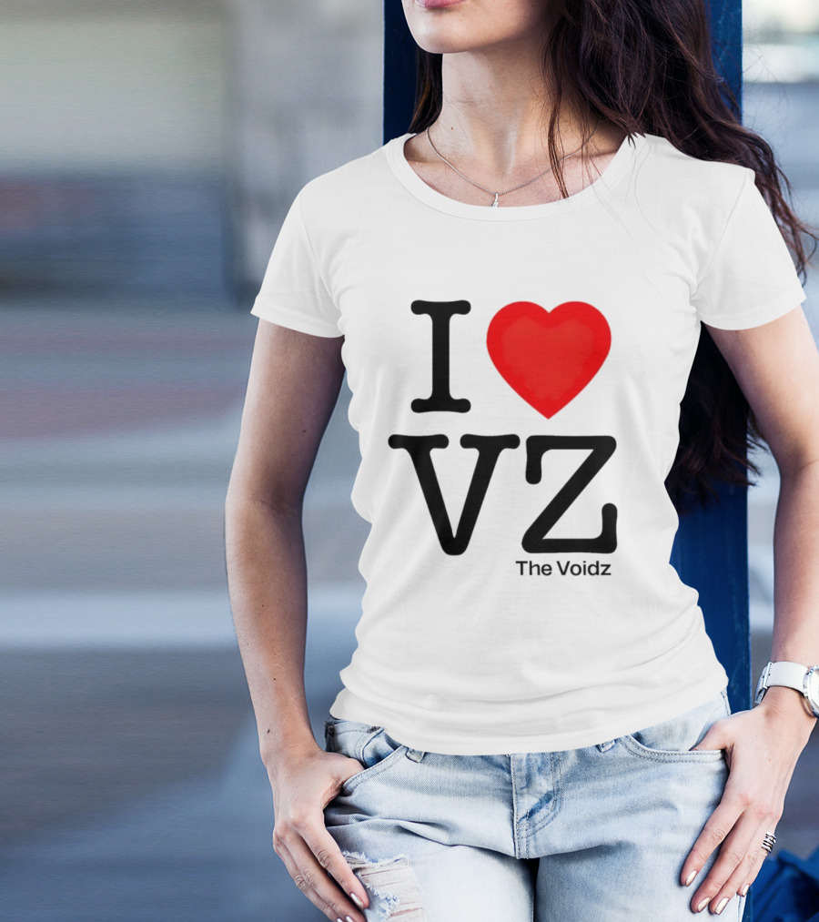 I Heart VZ The Voidz Band Merchandise T-Shirt
