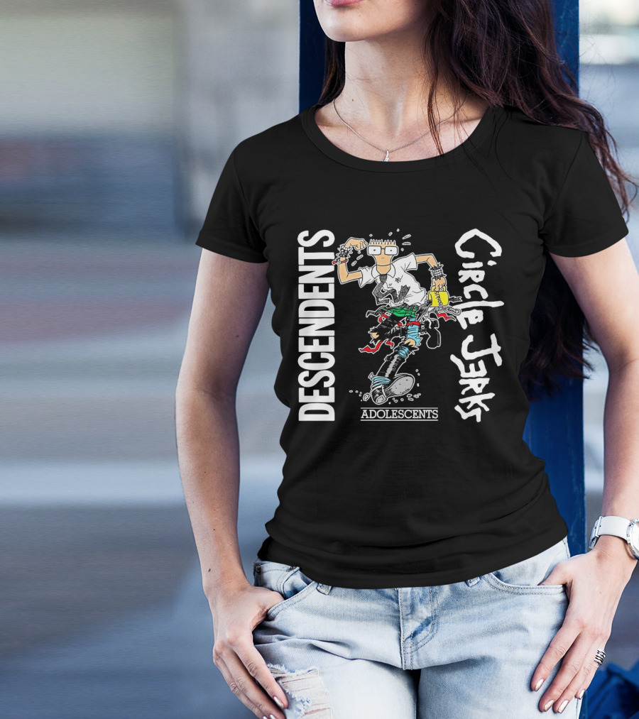 Descendents Circle Jerks Adolescents Tour T-Shirt