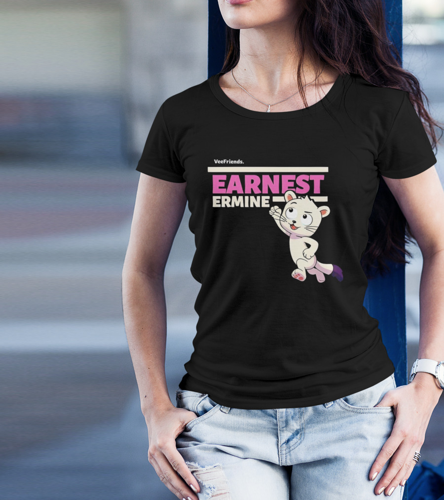 VeeFriends Earnest Ermine Character T-Shirt