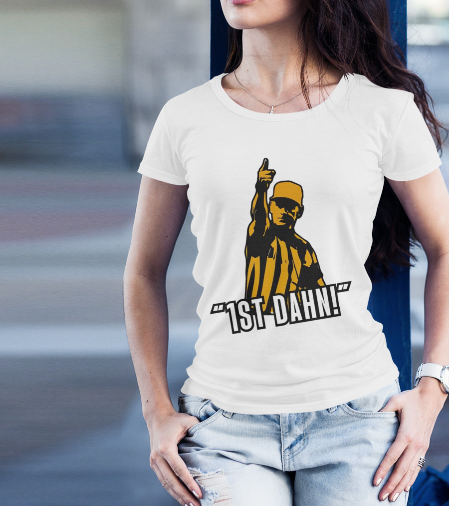Pittsburgh Steelers 1st Dahn Referee Gesture Steelers Colors T-Shirt