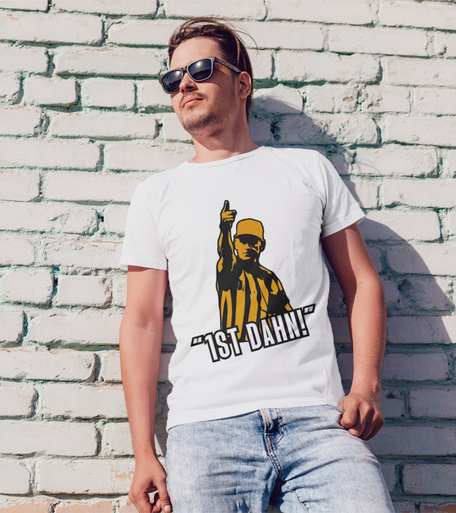 Pittsburgh Steelers 1st Dahn Referee Gesture Steelers Colors T-Shirt