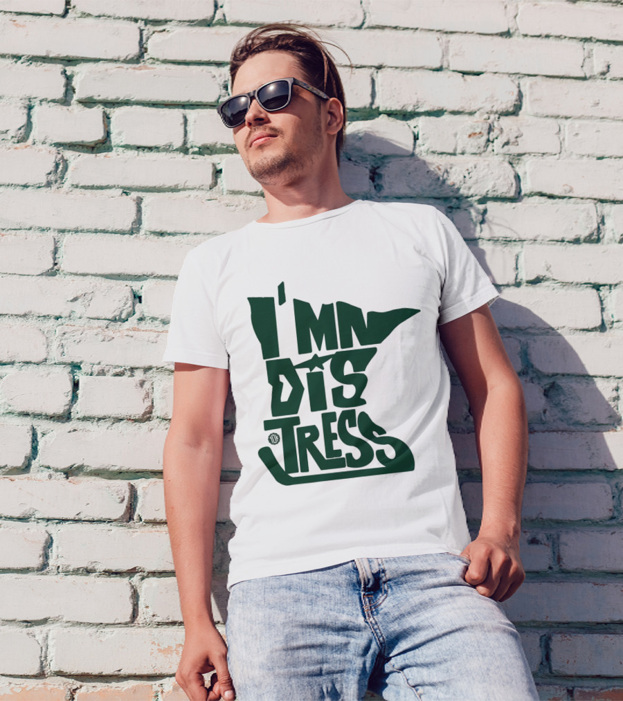 Wild Takes 10K I’mn Dis Tress Minnesota Hockey T-Shirt