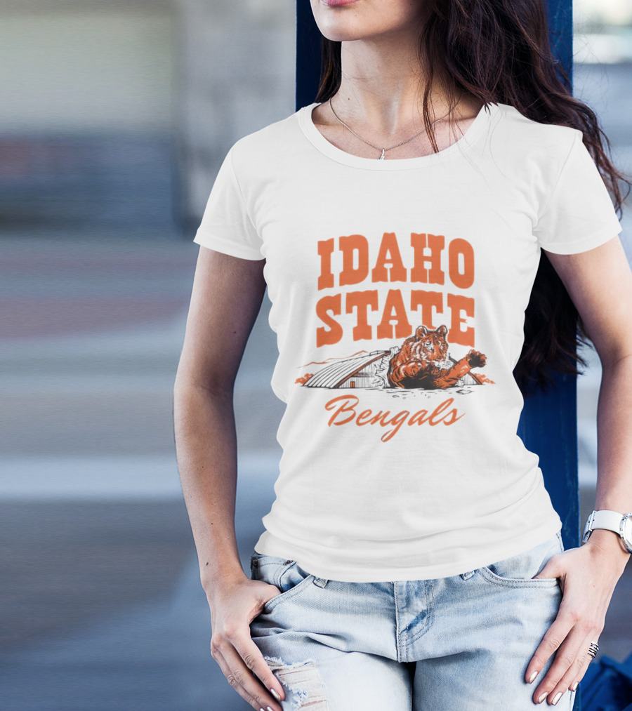 Idaho State Bengals Tiger T-Shirt