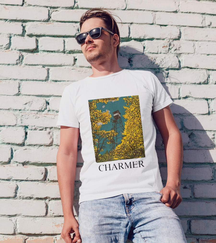 Charmer Fire Watch Tower Golden Foliage T-Shirt