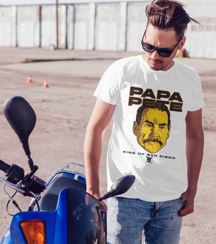 Papa Pete King Of San Diego Iconic Yellow T-Shirt