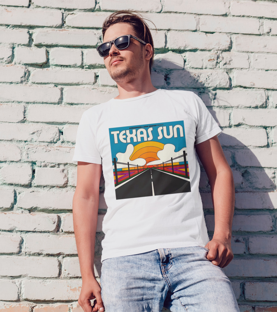 Khruangbin And Leon Bridges Present Texas Sun United State T-Shirt