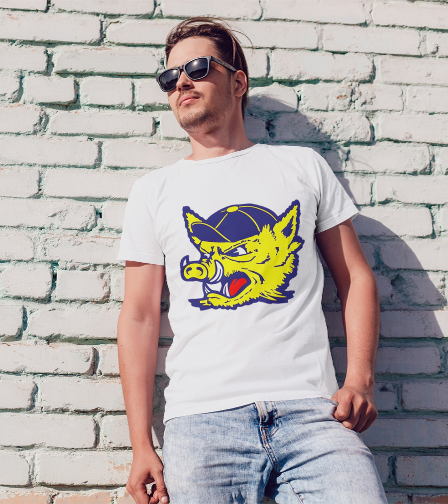Vamos Javelinas Texas Football Fierce Yellow Mascot T-Shirt