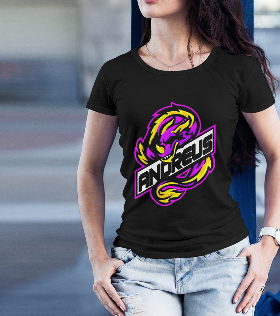 ANDREUS Dragon Logo Aoandreus13 T-Shirt