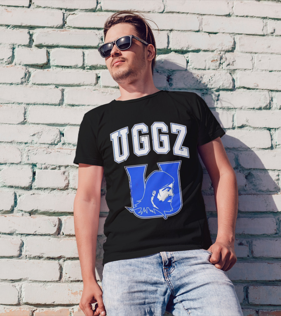 UGGZ U Uglee Edric Everhart Collegiate Blue Varsity T-Shirt