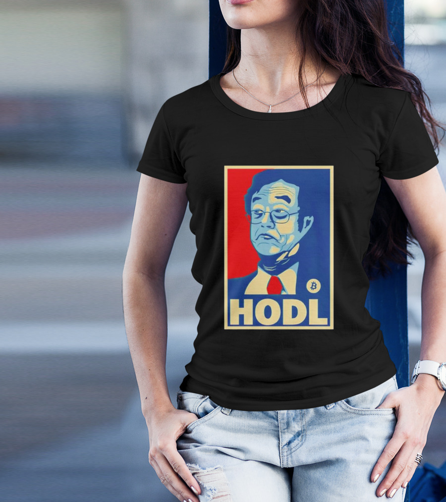 Satoshi Hodl Bitcoin Hope Poster Icon T-Shirt